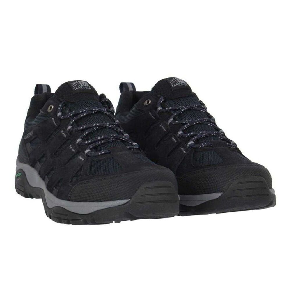 Karrimor Mens Summit Leather Walking Shoes / Navy
